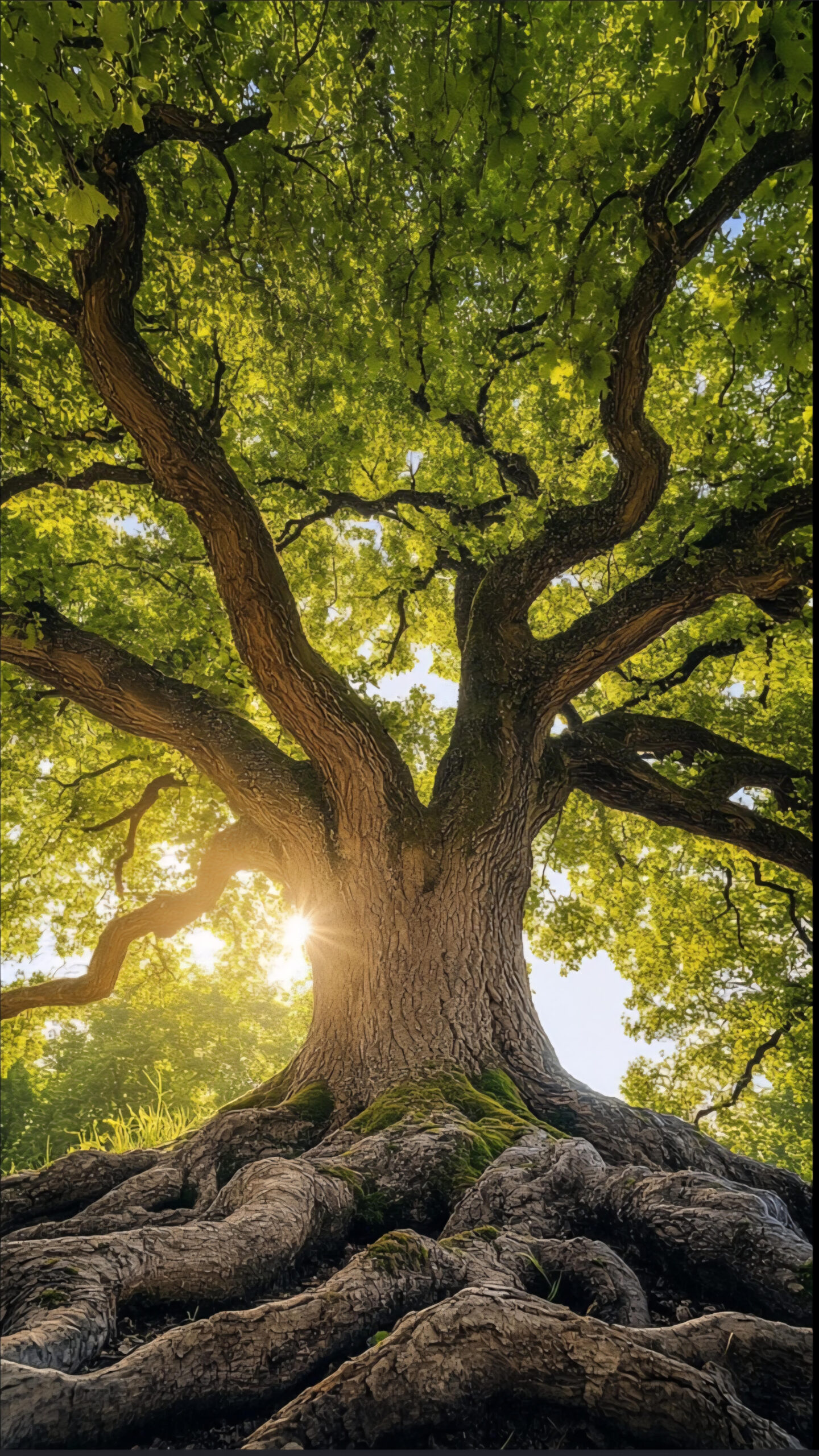 green old tree